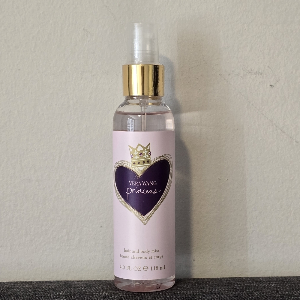 Vera Wang Princess Hair and Body Mist 4fl Oz 118ml - Picture 2 of 6